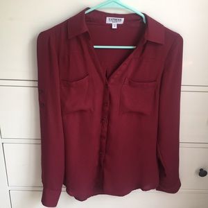 Express button-up shirt